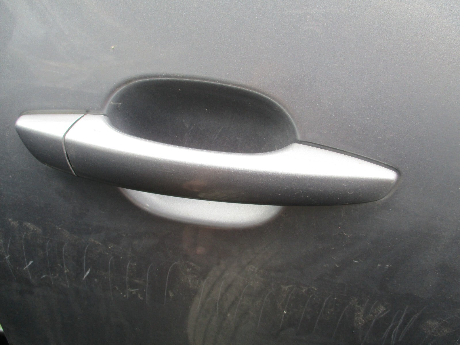 2019 VAUXHALL COMBO E MK4 NS PASSENGER SIDE SLIDING EXTERIOR DOORHANDLE GREY KCA