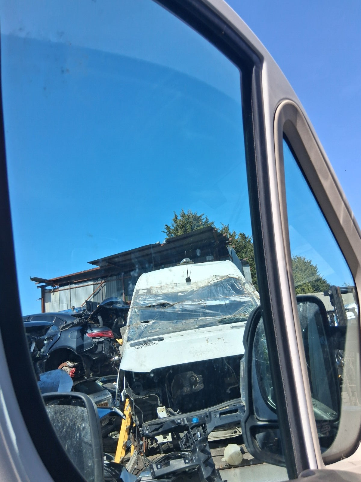 2021 CITROEN RELAY MK3 NSF PASSENGER SIDE FRONT DOOR MAIN GLASS