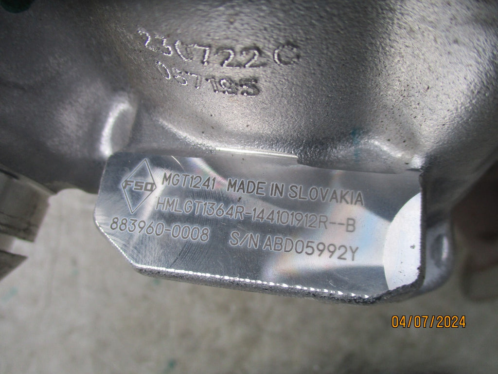 NISSAN QASHQAI J12 2023 1.3 PETROL TURBO TURBO CHARGER 144101912R