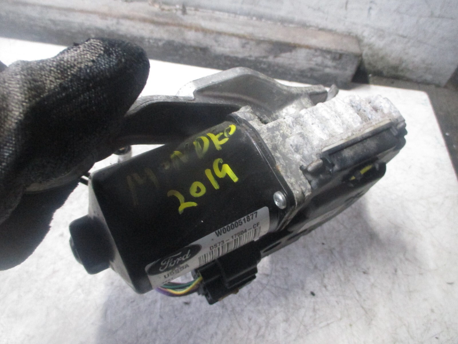 FORD MONDEO MK5 2019 OSF DRIVER SIDE FRONT WIPER MOTOR LINKAGES DS7317504CF