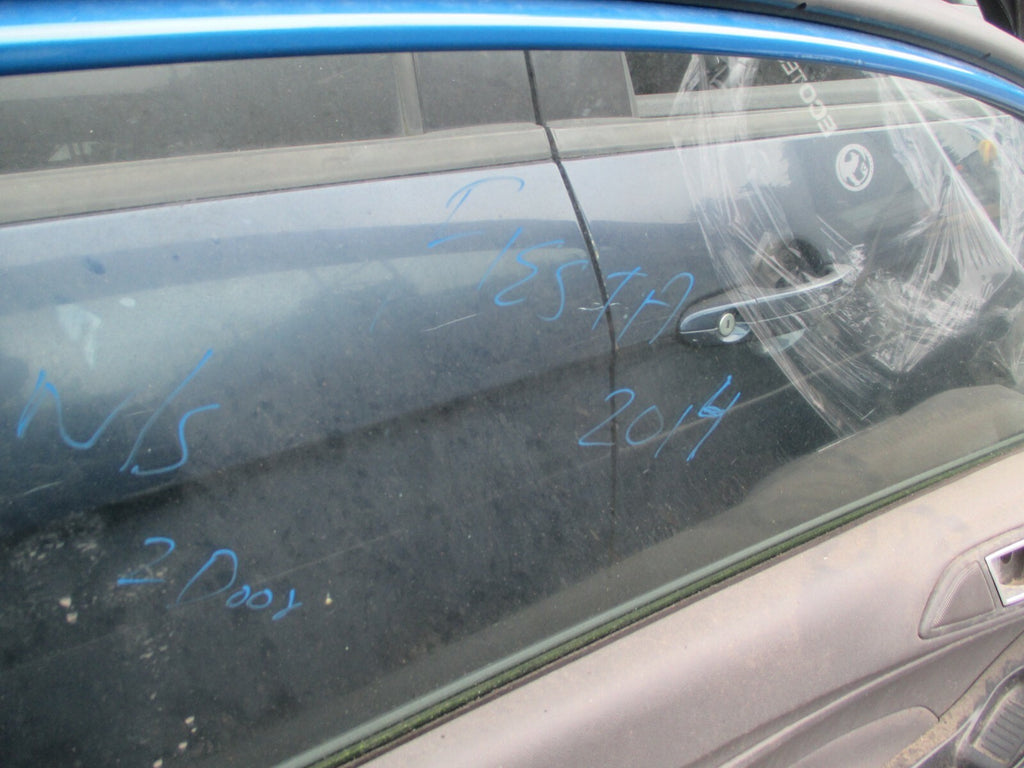 FORD FIESTA 2014 MK7 NSF FRONT PASSENGER SIDE BARE DOOR SHELL FRAME