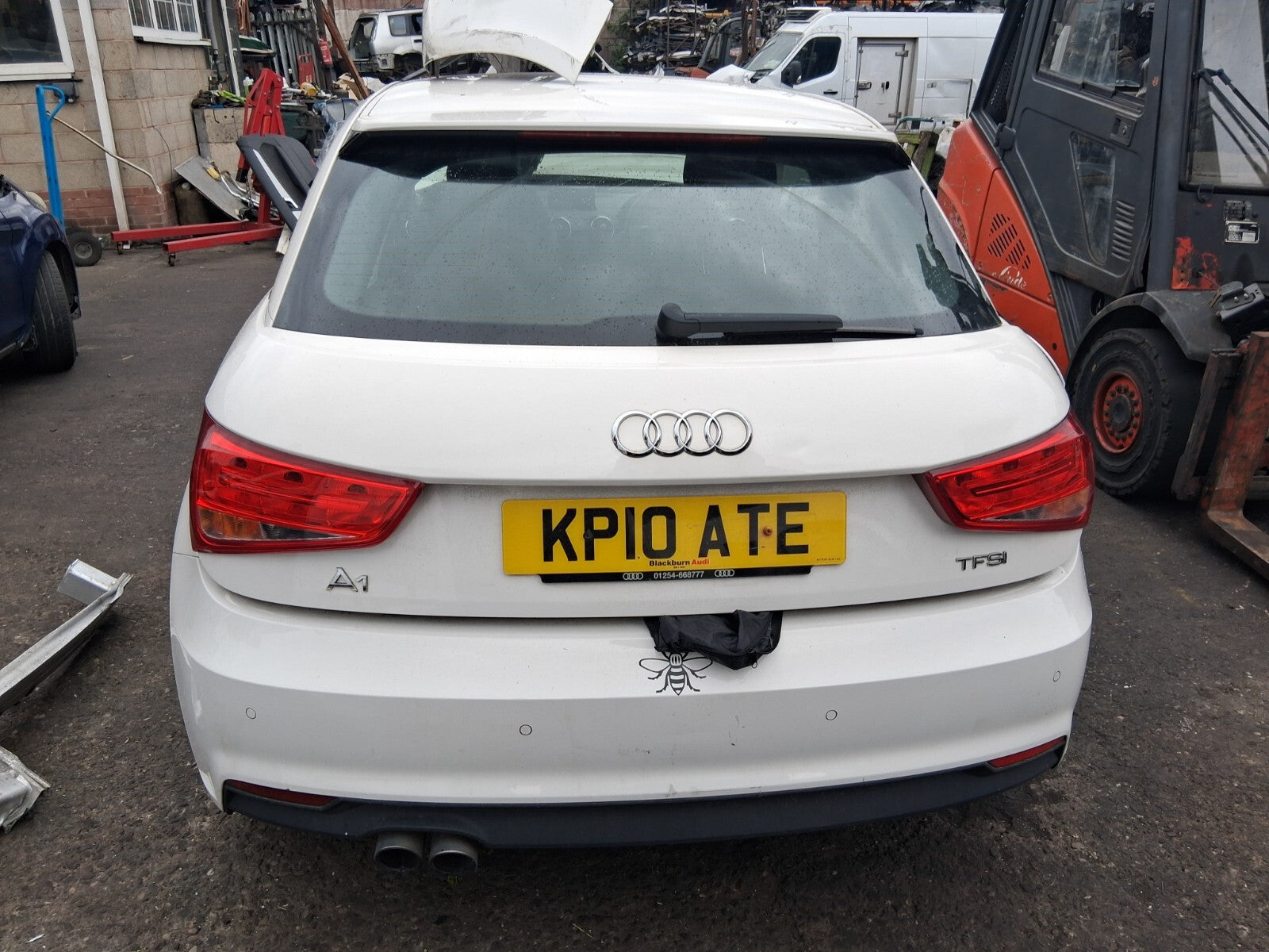 2018 AUDI A1 8X HATCHBACK OSF DRIVER SIDE FRONT RIGHT LIGHT HEADLIGHT