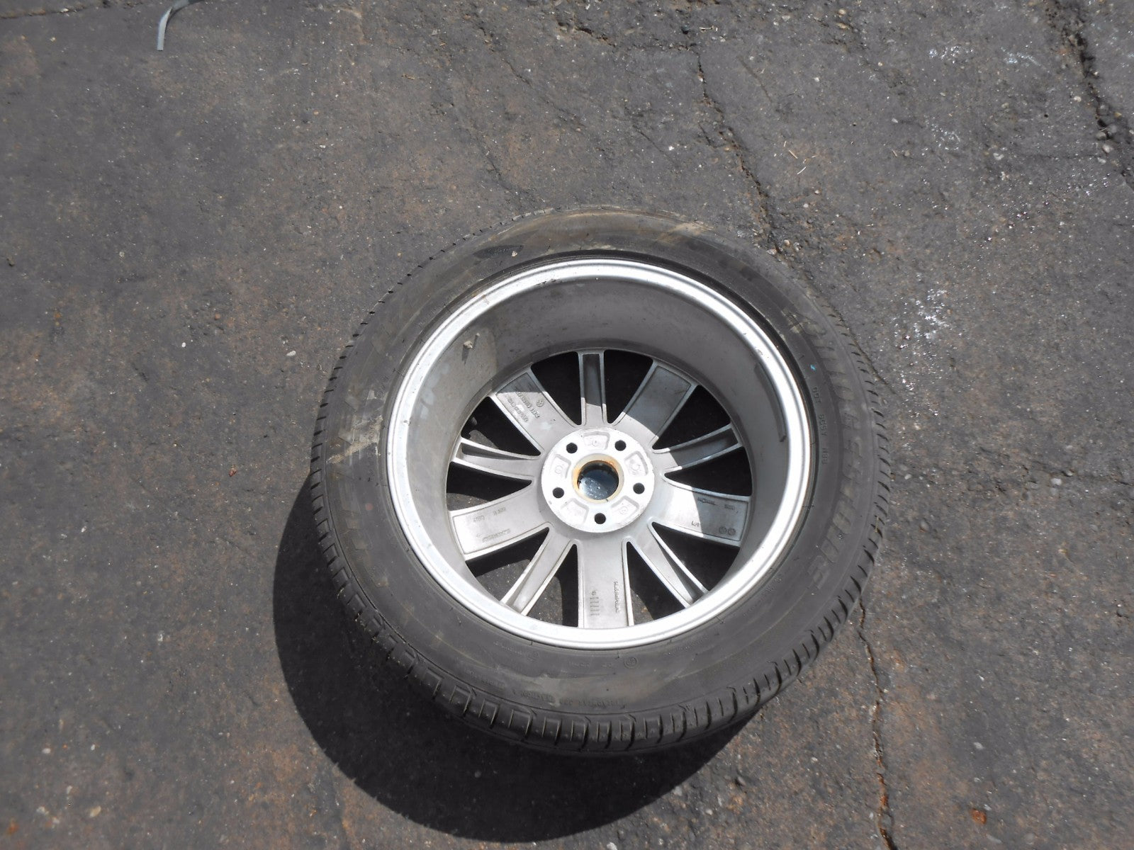 VOLKSWAGEN VW TIGUAN 5N (MK1) 2016 NEW YORK ALLOY ALUMINIUM WHEEL & TYRE 18 INCH