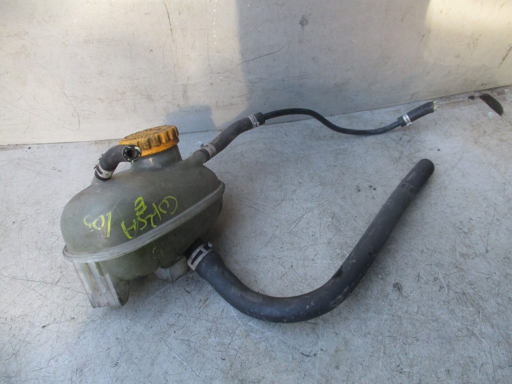 VAUXHALL CORSA C 2005 WATER COOLANT TANK BOTTLE RESERVOIR
