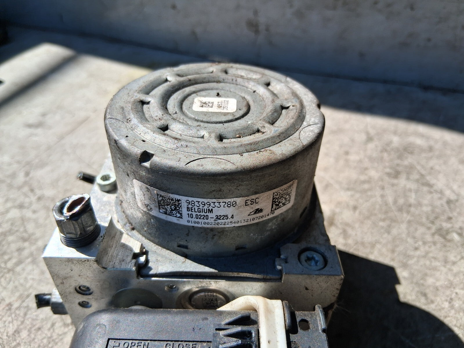VAUXHALL CORSA F 2021 ABS PUMP CONTROL MODULATOR 9839933780