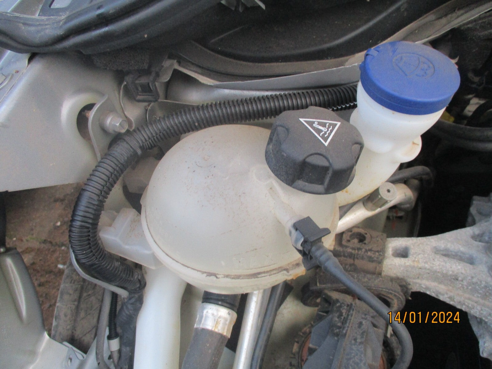 2021 CITROEN C3 1.2 PETROL COOLANT WATER EXPANSION OVERFLOW TANK