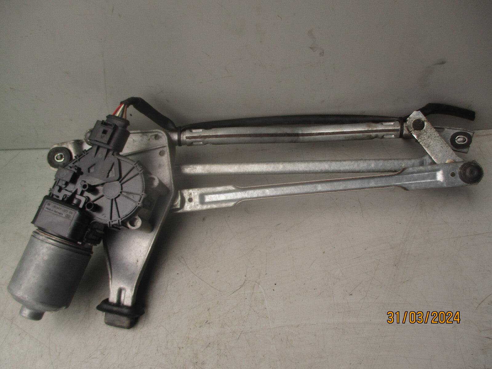 2009 PEUGEOT 207 FRONT WIPER MOTOR & LINKAGE 3397020745