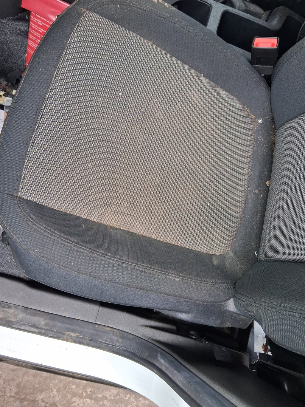 2024 FORD TRANSIT CONNECT MK2 NSF PASSENGER SIDE FRONT LEFT COMPLETE SEAT FABRIC