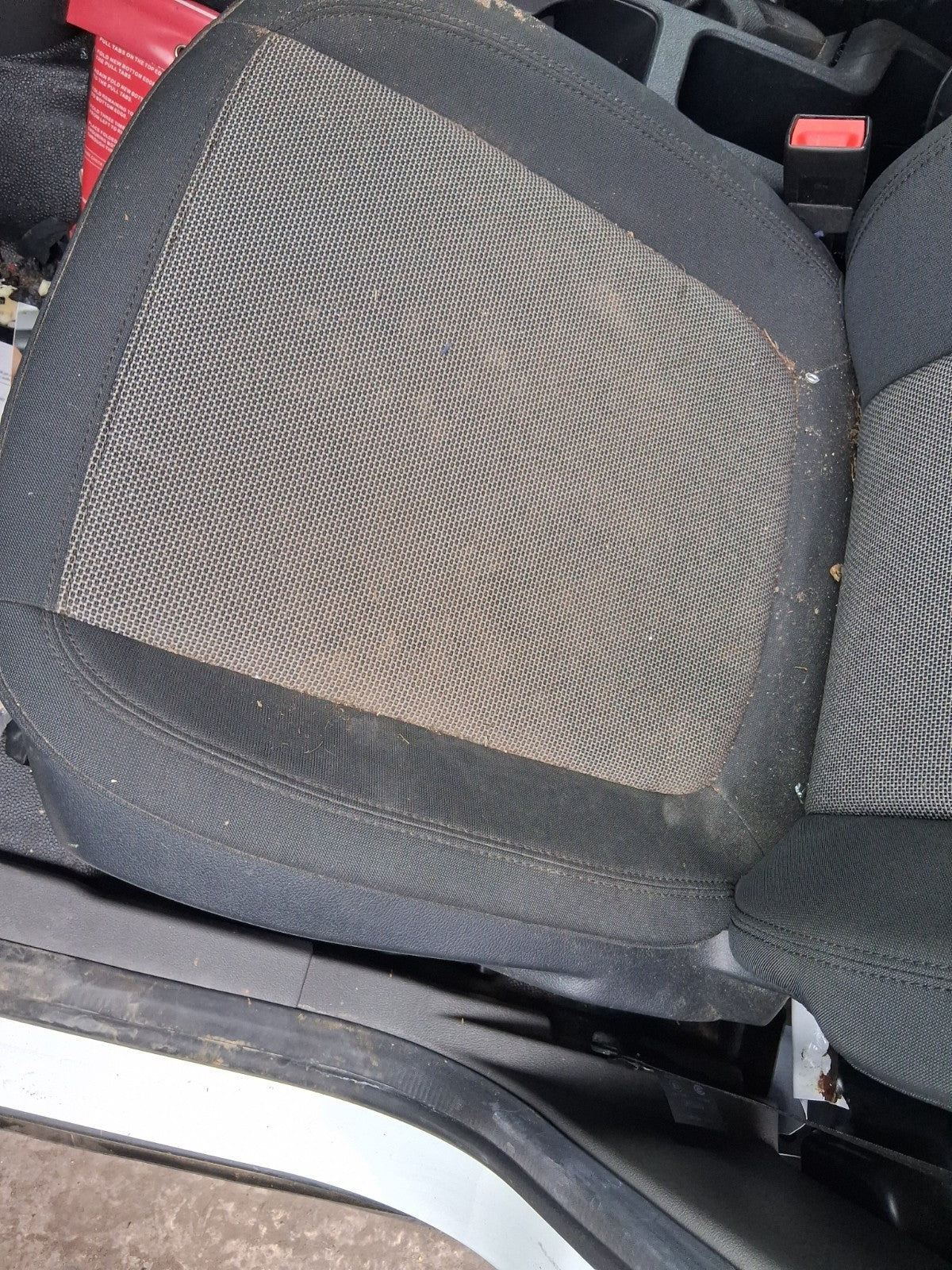 2024 FORD TRANSIT CONNECT MK2 NSF PASSENGER SIDE FRONT LEFT COMPLETE SEAT FABRIC