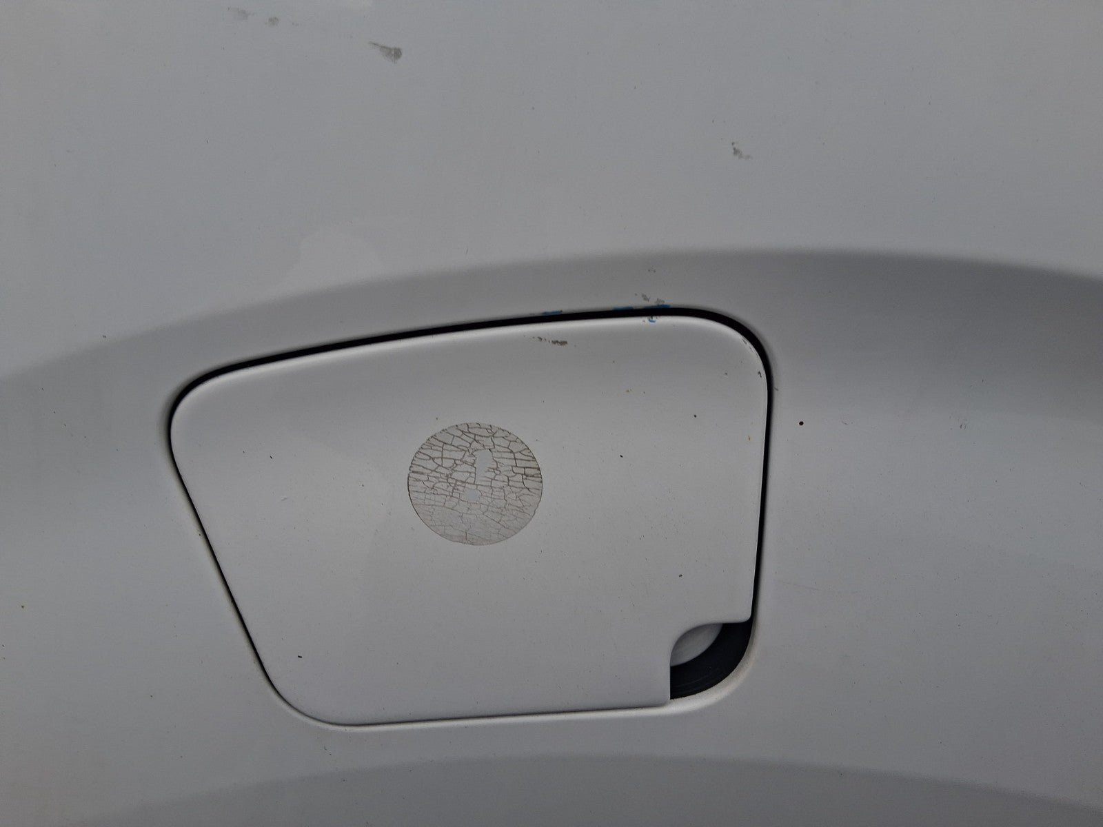 2019 CITROEN DISPATCH VIVARO MK3 FUEL FILLER FLAP WHITE EWP