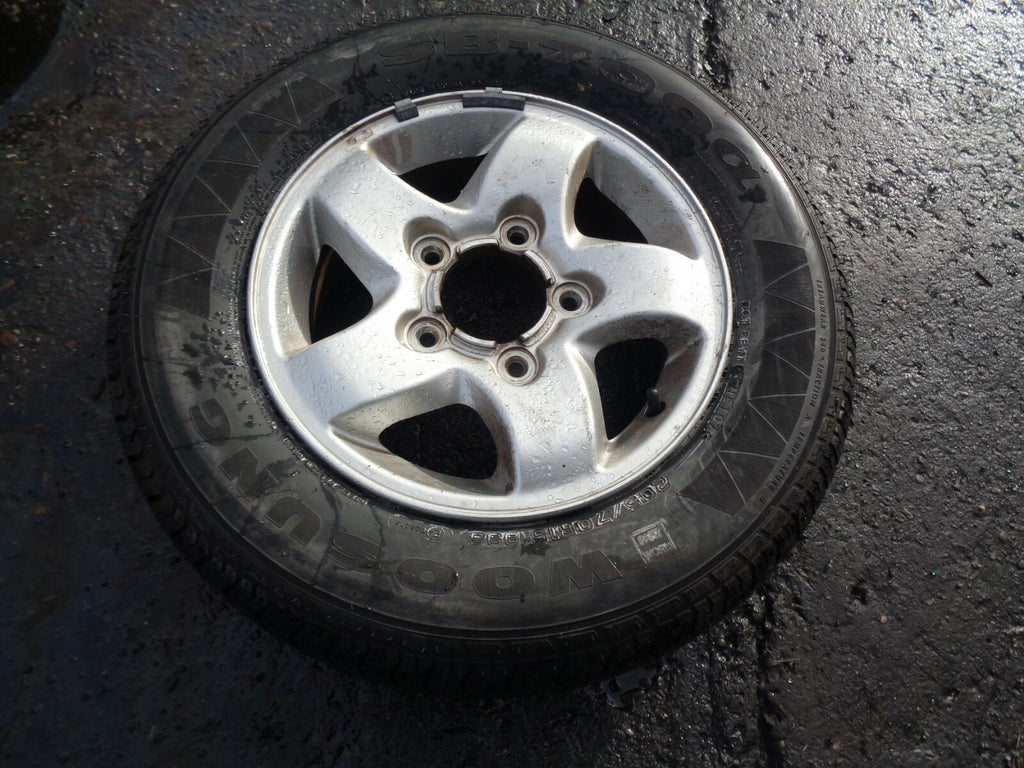 KIA SPORTAGE MK1 1994-2003 ALLOY WHEEL WITH TYRE 205/70R15