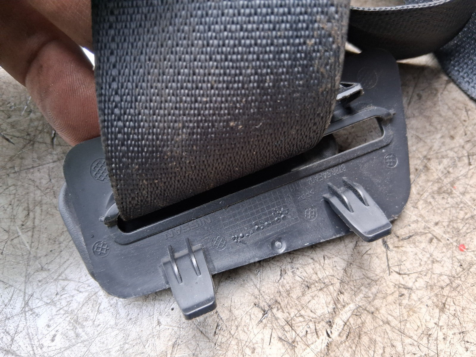 2020 NISSAN QASHQAI J11 MK2 NSR PASSENGER SIDE REAR LEFT SEAT BELT 80920AA