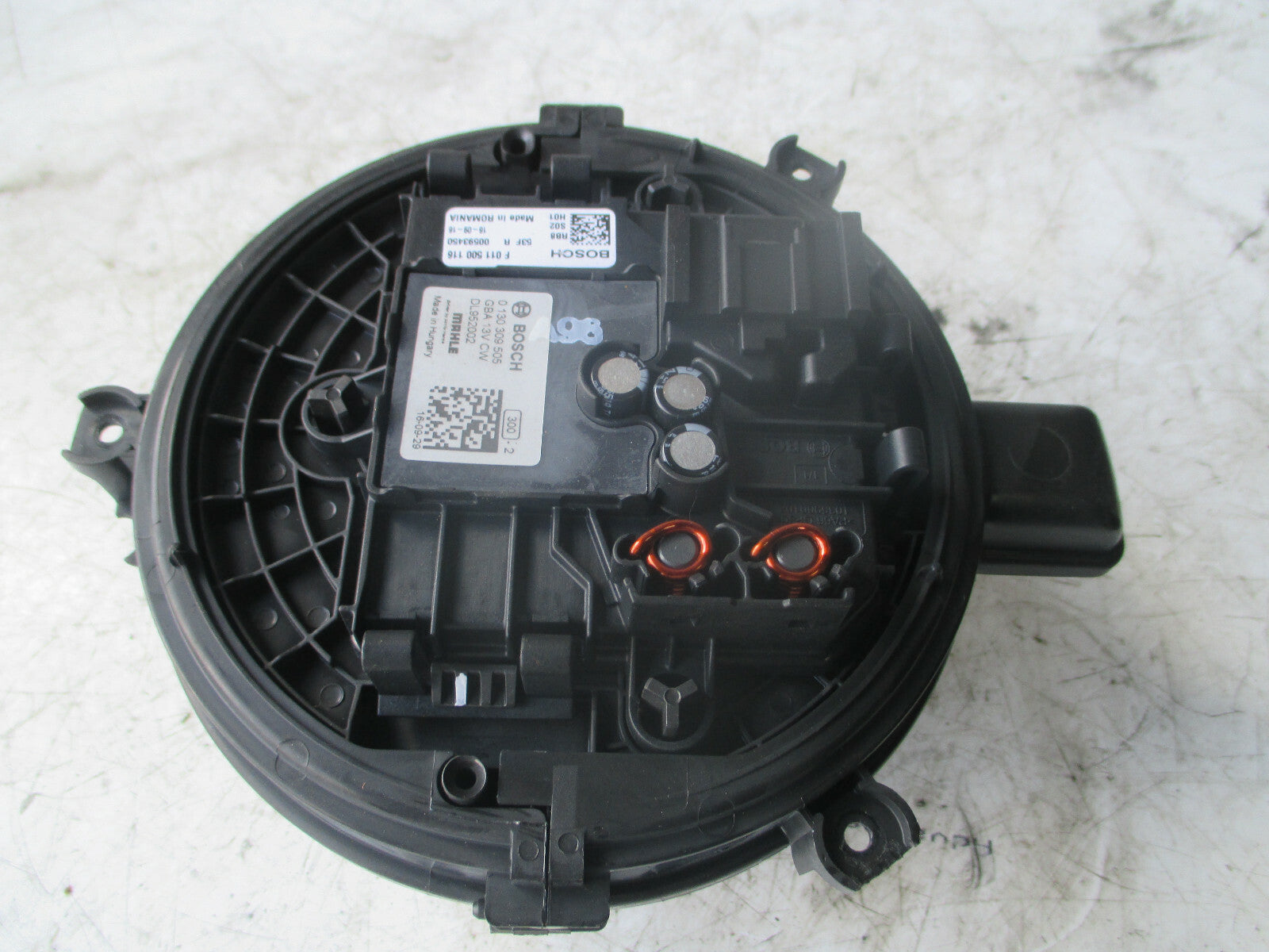 VAUXHALL ASTRA K MK7 2018 HEATER BLOWER MOTOR FAN MOTOR 0130309505