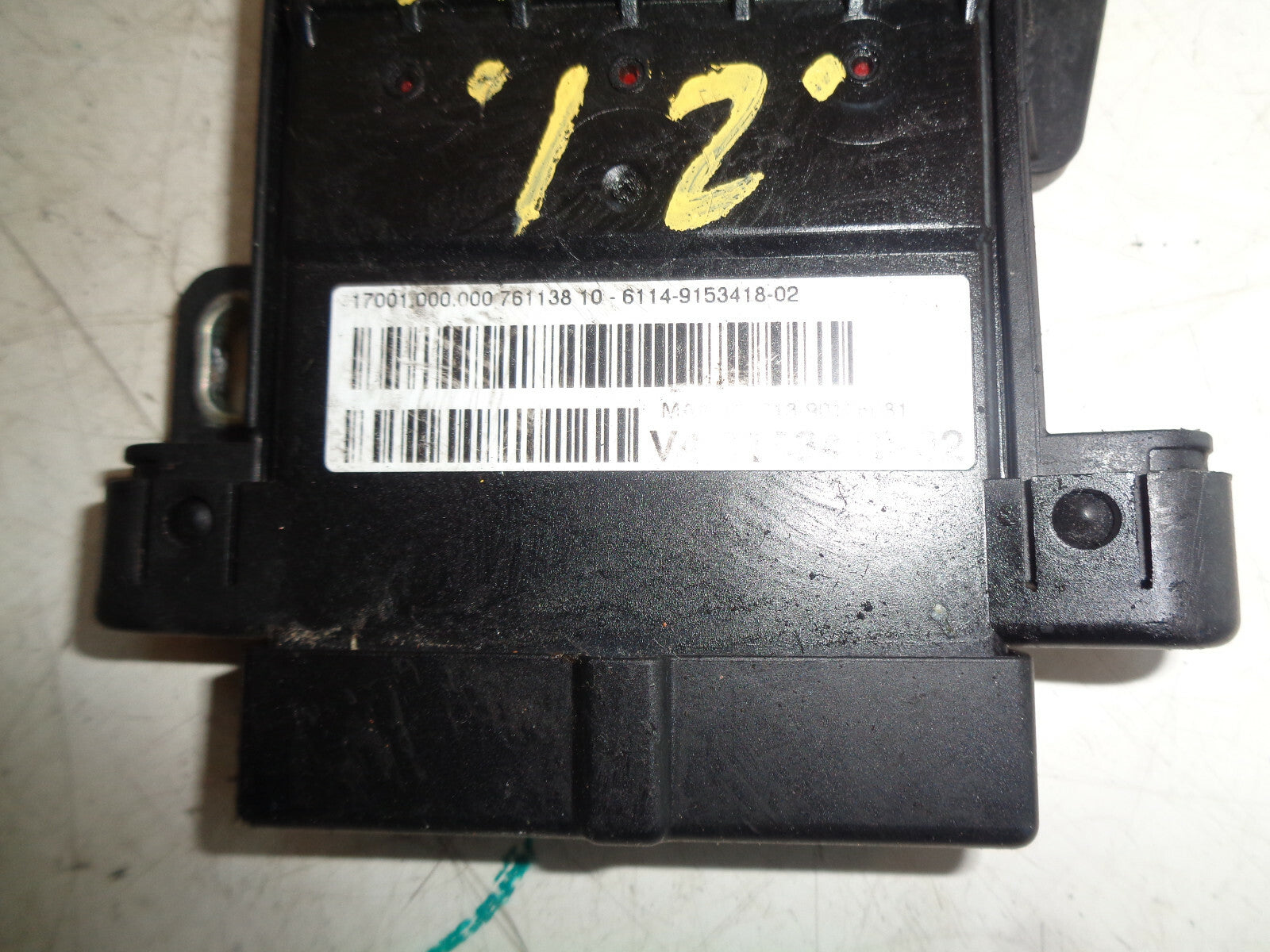 BMW 5 SERIES F10 2012 DISTRIBUTION MODULE ECU 9153418