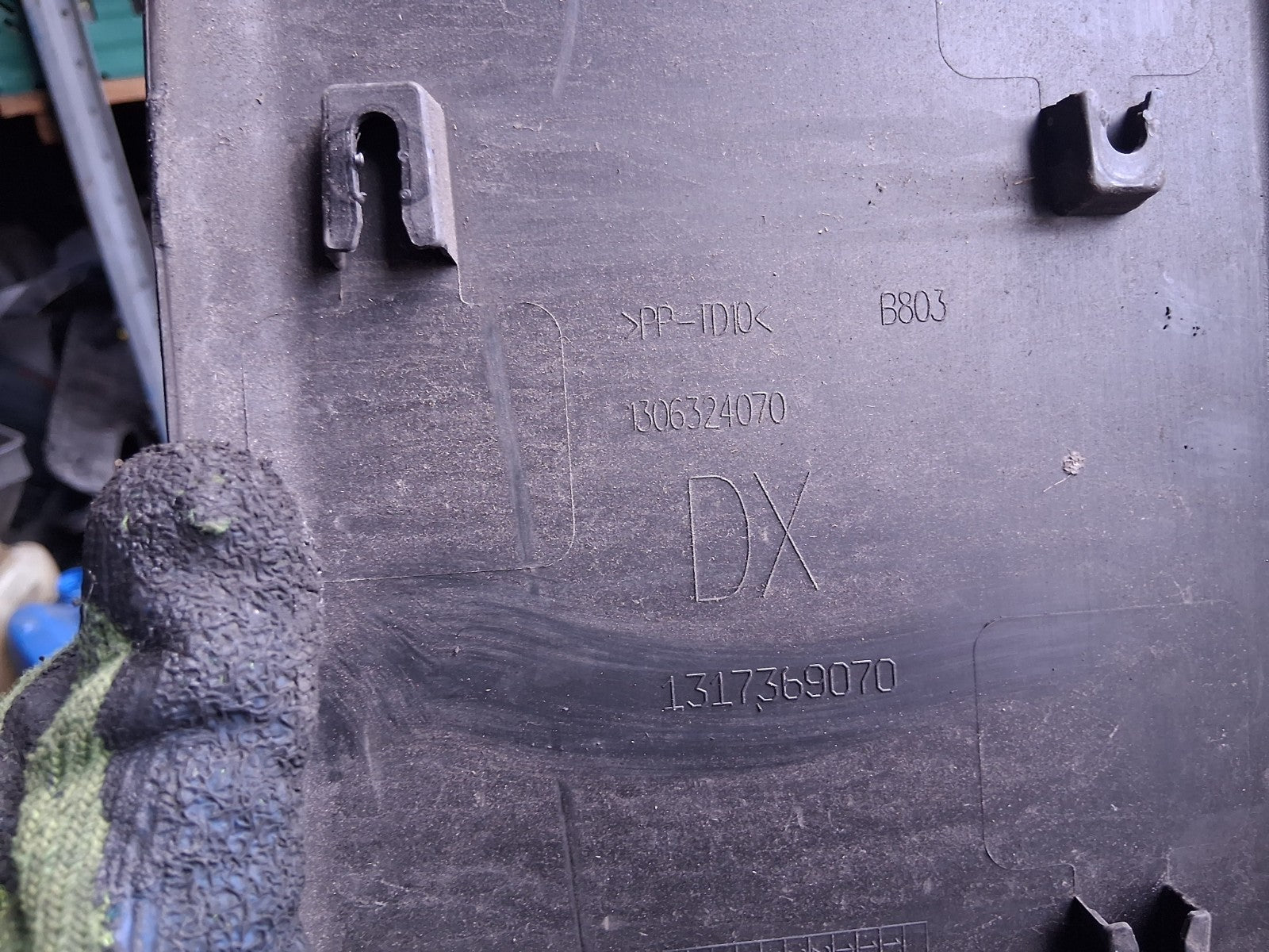 2021 PEUGEOT BOXER MK3 OSR DRIVER SIDE REAR RIGHT MOULDING TRIM 1306324070