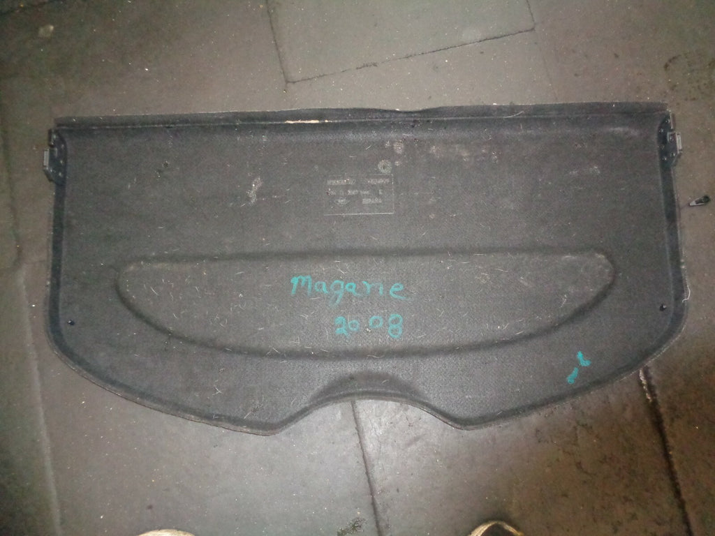 RENAULT MEGANE MK2 2008 REAR LOAD COVER PARCEL SHELF BLACK