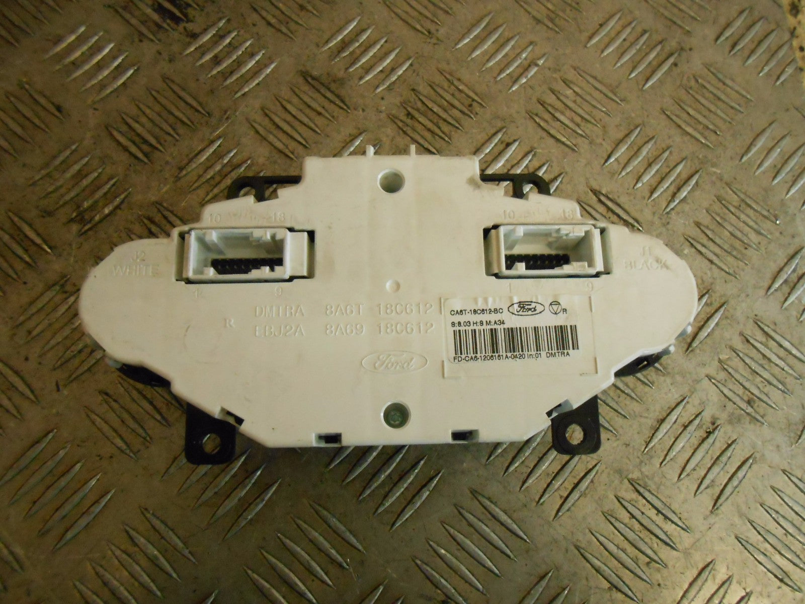 FORD FIESTA MK8 2014 HEATER AC AIR CON CLIMATE CONTROL PANEL CA6T18C612BC