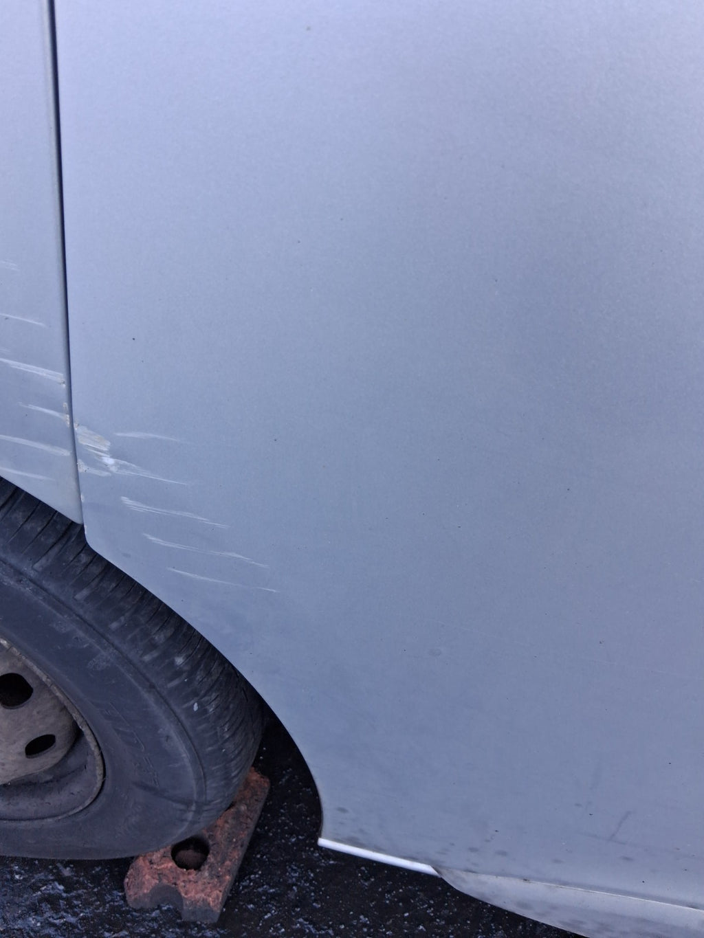 2017 VAUXHALL VIVARO MK2 NSF PASSENGER SIDE FRONT LEFT BARE DOOR SILVER L193