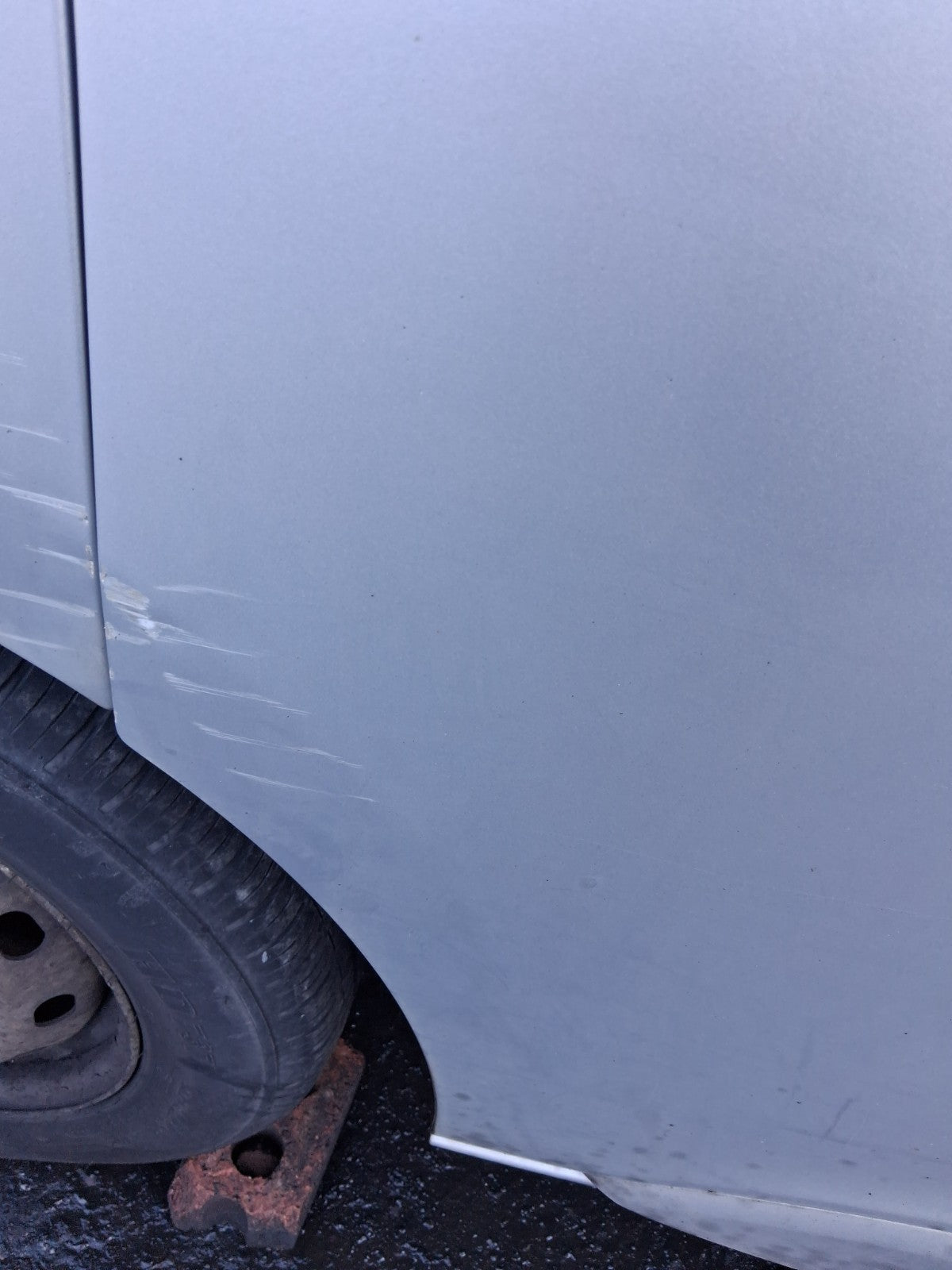 2017 VAUXHALL VIVARO MK2 NSF PASSENGER SIDE FRONT LEFT BARE DOOR SILVER L193