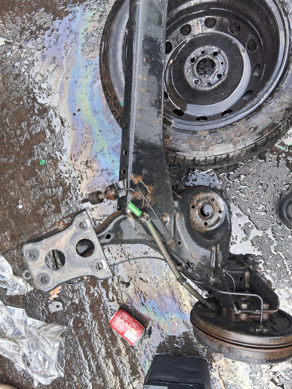 2021 FIAT FIORINO MK3 COMPLETE REAR AXLE