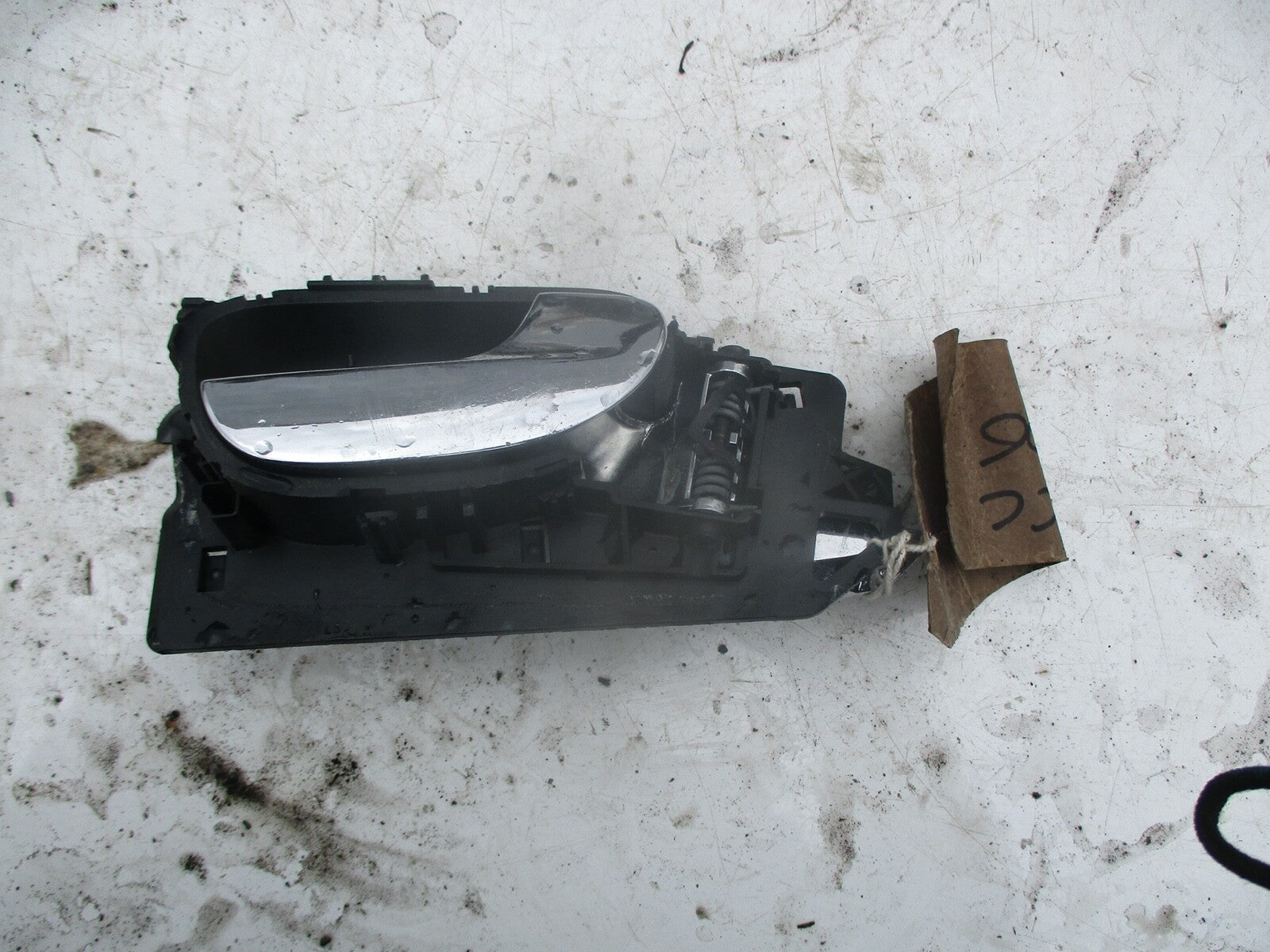 PEUGEOT 307 RIGHT O/S DRIVERS FRONT INTERIOR DOOR HANDLE 9643604477