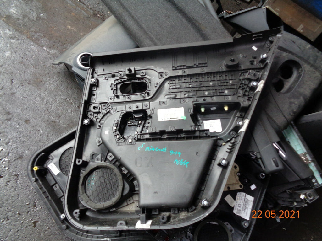 CITROEN C5 AIRCROSS 2019 NSR PASSENGER SIDE REAR DOOR DOOR CARD