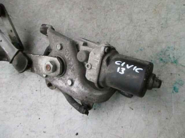 2013 HONDA CIVIC MK9 FRONT WIPER MOTOR & LINKAGE