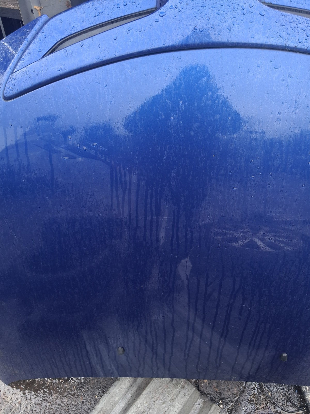 2008 MAZDA 3 BL TAKARA COMPLETE FRONT BONNET HOOD PANEL BLUE