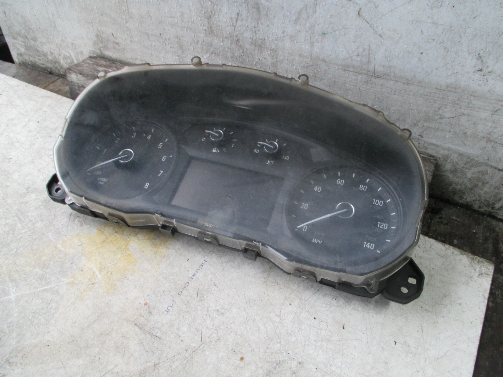 2018 VAUXHALL MOKKA X 1.4 PETROL MANUAL SPEEDOMETER INSTRUMENT CLUSTER 42518507