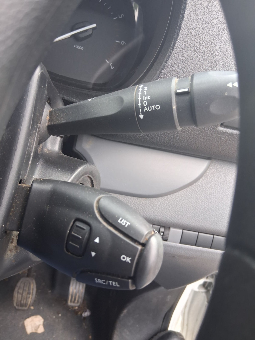2019 CITROEN DISPATCH VIVARO MK3 WIPER INDICATOR STALK SWITCH SQUIB