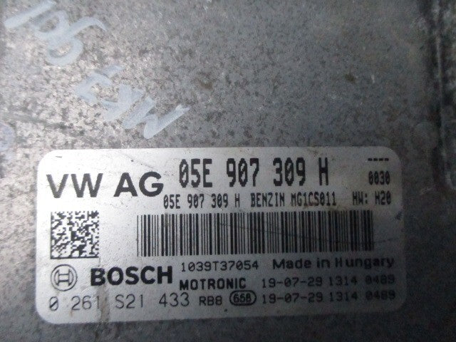 2005 VW POLO ECU ENGINE CONTROL UNIT 03E906033R