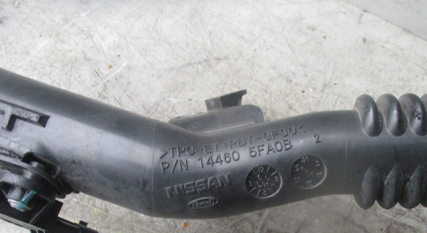2018 NISSAN MICRA K14 INTERCOOLER PIPE HOSE 144605FA0B