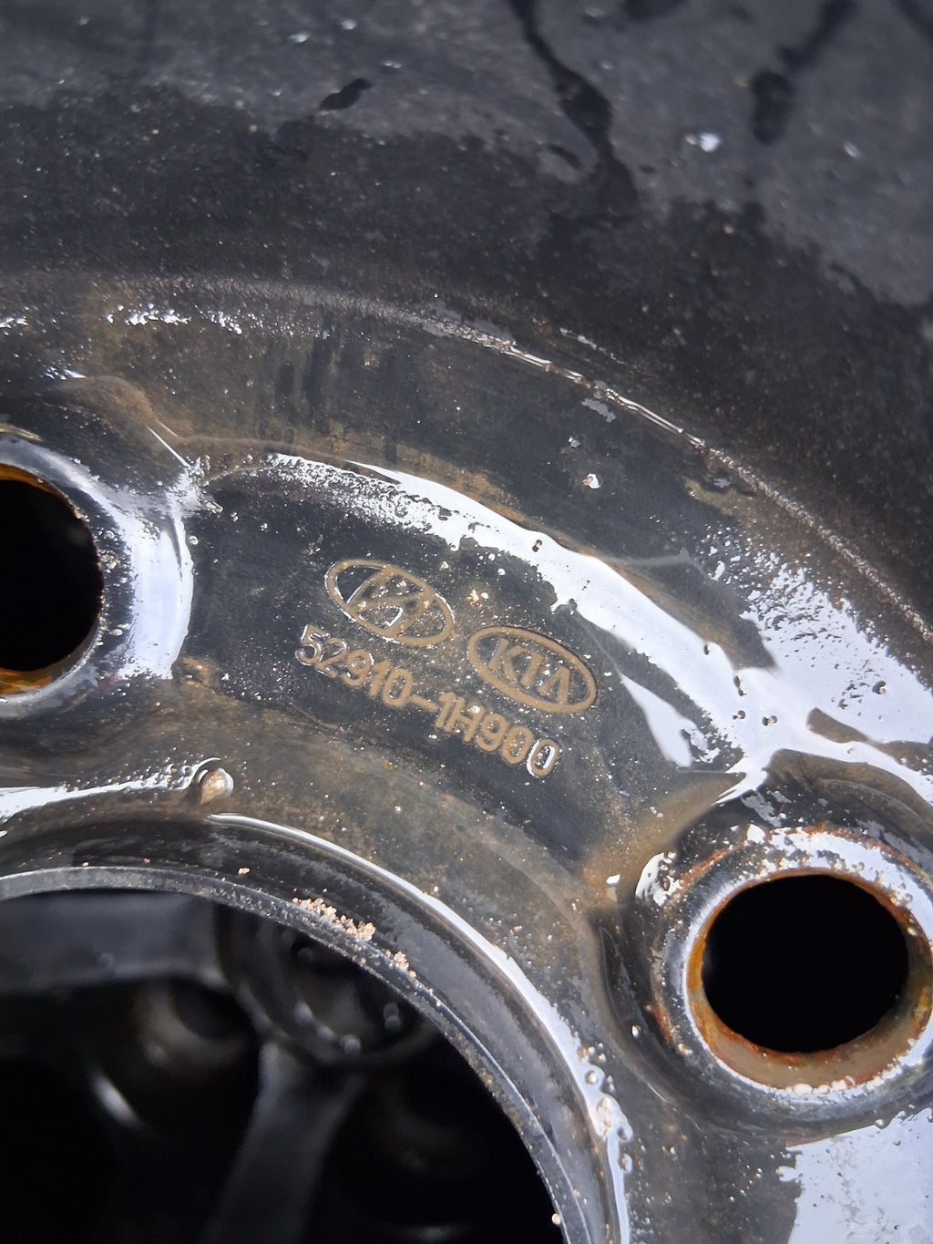 2010 KIA CEED HYUNDAI I30 SPACESAVER WHEEL WITH TYRE T125/60D15 529101H900