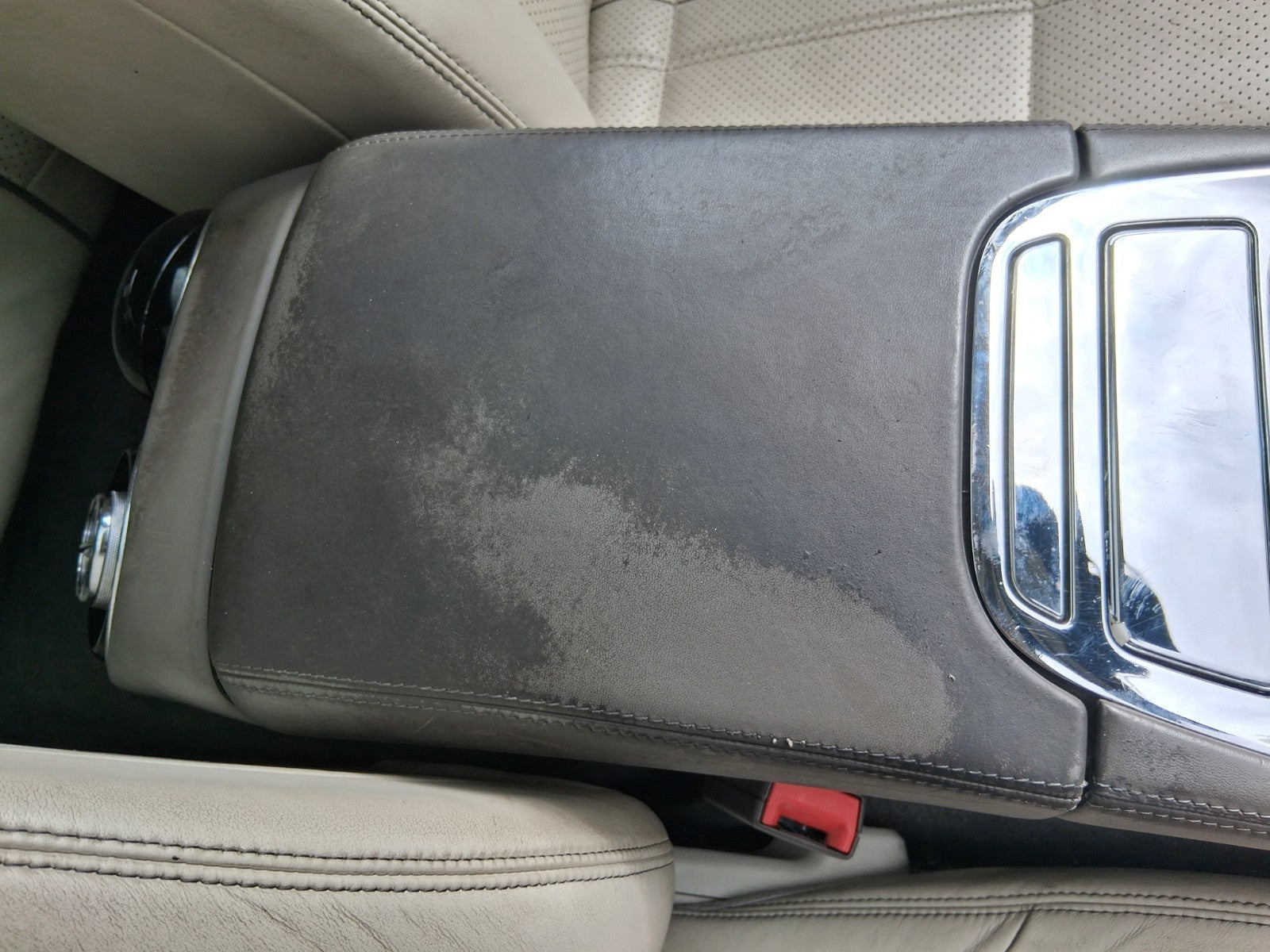 2012 JAGUAR XJ X351 2012 COMPLETE CENTRE CONSOLE LEATHER ARM REST