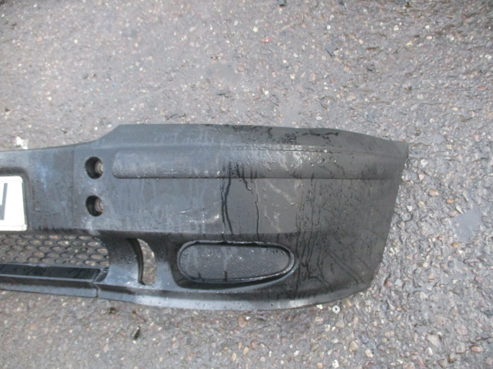 FORD TRANSIT 350 2005 PRE FACELIFT FRONT COMPLETE BUMPER BLACK