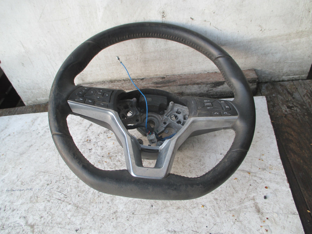 NISSAN QASHQAI J11 2018 FLAT BOTTOM MULTIFUNCTION STEERING WHEEL 48430HV05C