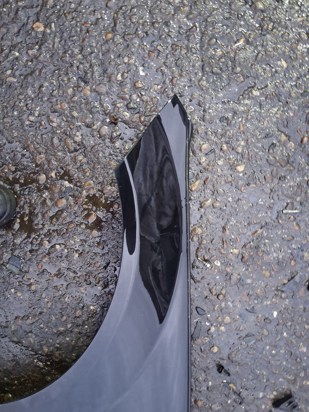 2015 MERCEDES W204 C CLASS NSF PASSENGER SIDE FRONT LEFT WING PANEL BLACK