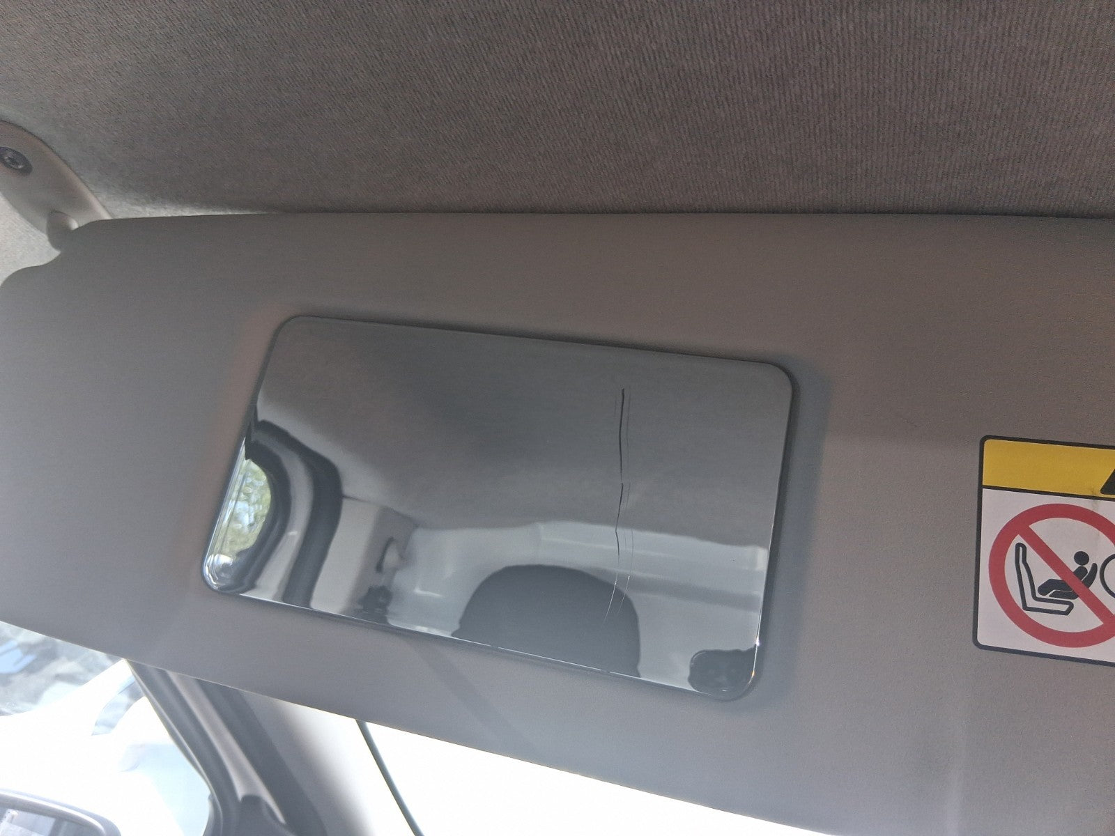 2025 RENAULT TRAFIC X82 MK3 NSF PASSENGER SIDE FRONT LEFT SUN VISOR SHADE