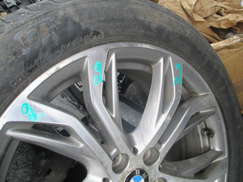 BMW X1 2018 F48 18 INCH ALLOY WHEEL WITH TYRE 225/50R18 6856067 REF 2