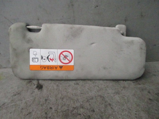 2019 MAZDA 6 MK3 NSF PASSENGER SIDE LEFT FRONT INTERIOR SUN VISOR SHADE