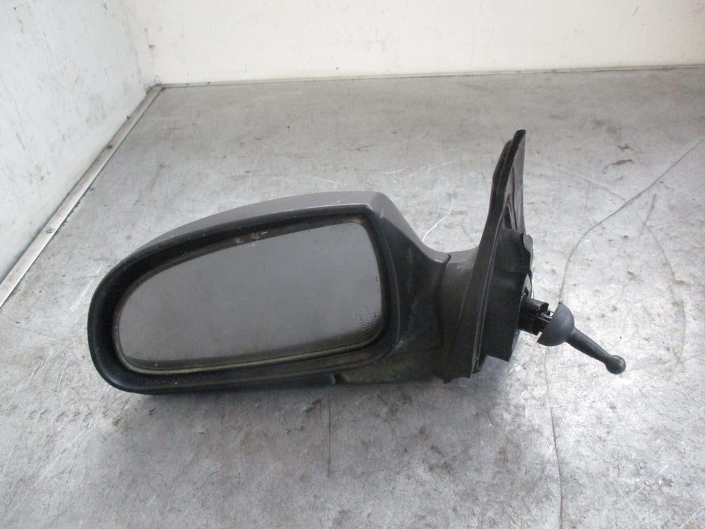 HYUNDAI ACCENT LC 2004 NS PASSENGER SIDE MANUAL WING MIRROR BLACK