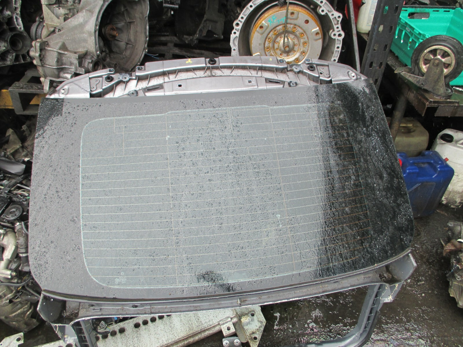 BMW 5 SERIES GT F07 2016 REAR BOOT LID WINDOW GLASS ONLY FRAME SHELL DAMAGED