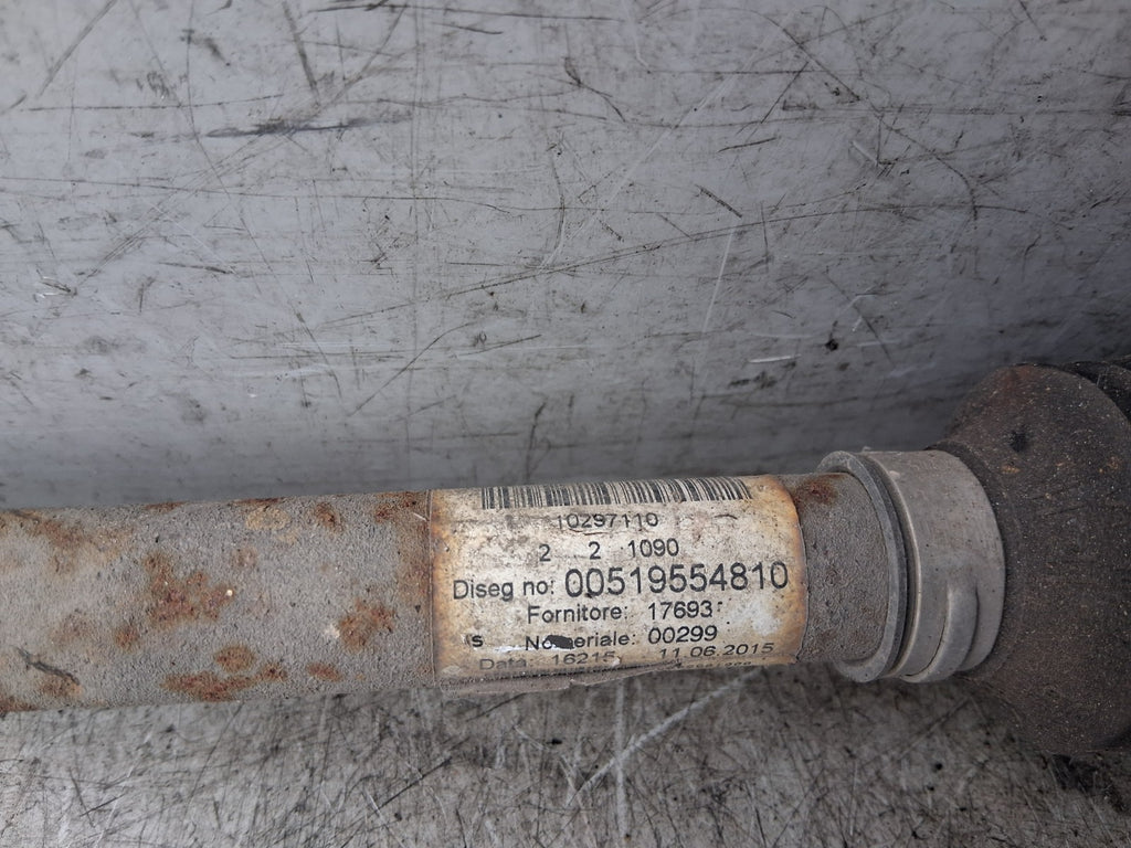 FIAT 500 MK1 2014 NSF PASSENGER SIDE FRONT LEFT DRIVESHAFT 00519554810
