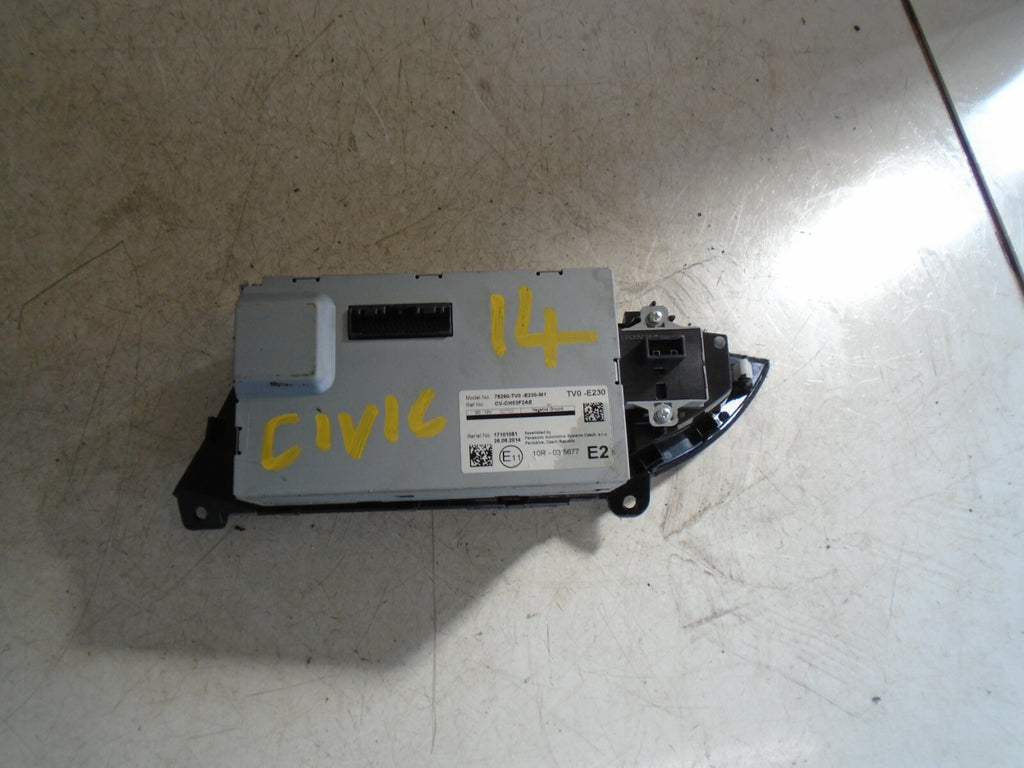 HONDA CIVIC 2014 MK9 FRONT DASHBOARD MULTI FUNCTIONAL DISPLAY SCREEN