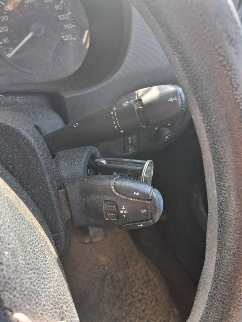 2015 PEUGEOT PARTNER MK2 WIPER INDICATOR STALK SWITCH SQUIB
