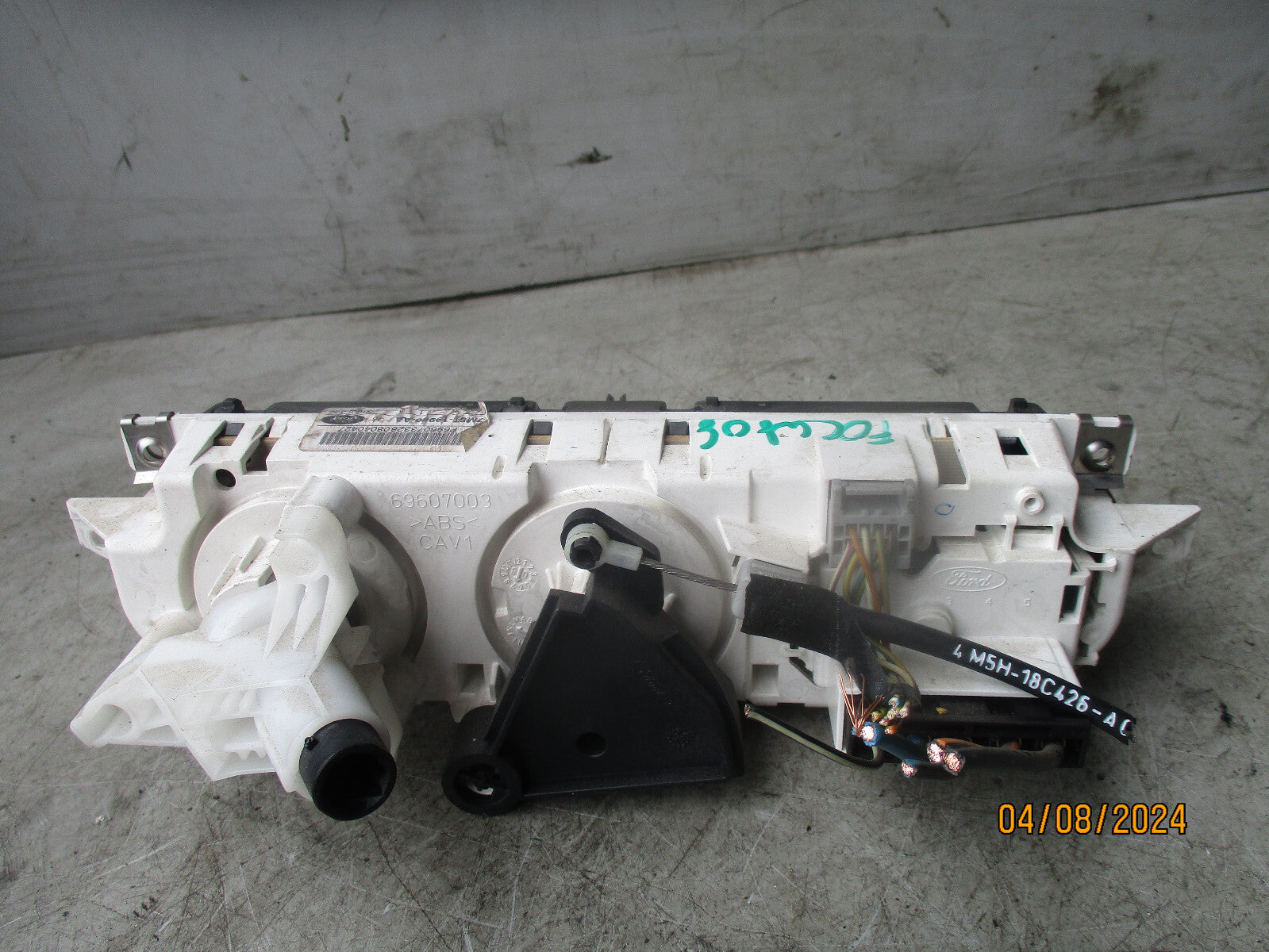 2008 FORD FOCUS MK2 HEATER CONTROL SWITCH PANEL 7M5T19980AA