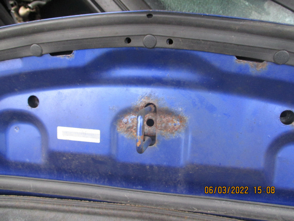 MAZDA 6 2008 MK2 FRONT BONNET HOOD PANEL BLUE
