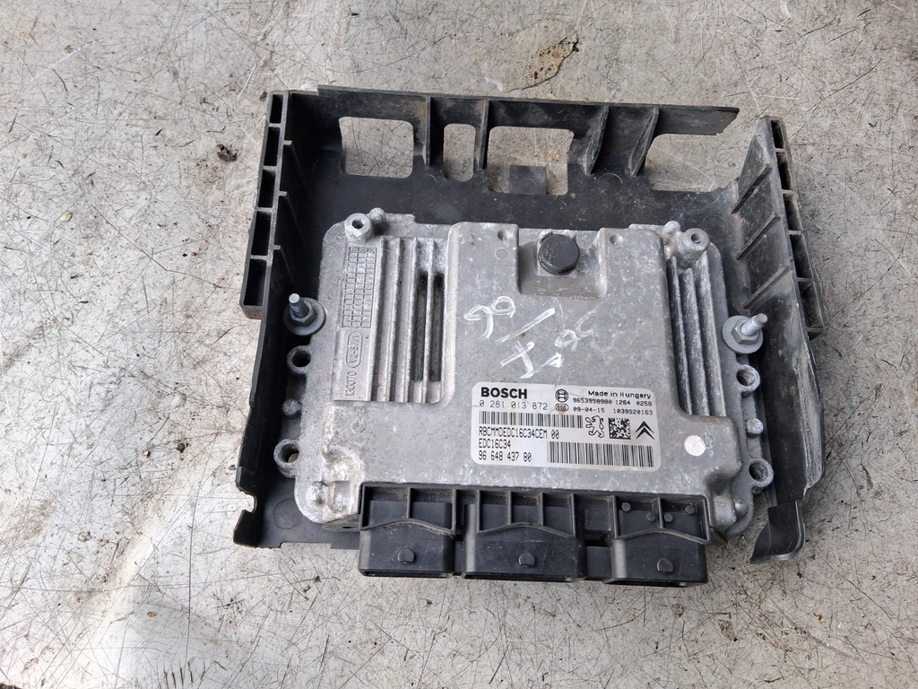 2006 PEUGEOT 307 ECU ENGINE CONTROL UNIT 9653958980