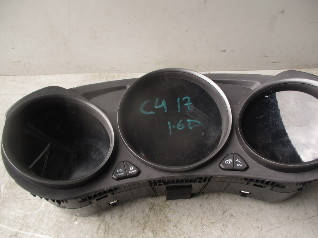 2017 CITROEN C4 MK2 1.6 DIESEL SPEEDO SPEEDOMETER INSTRUMENT CLUSTER A2C80528400