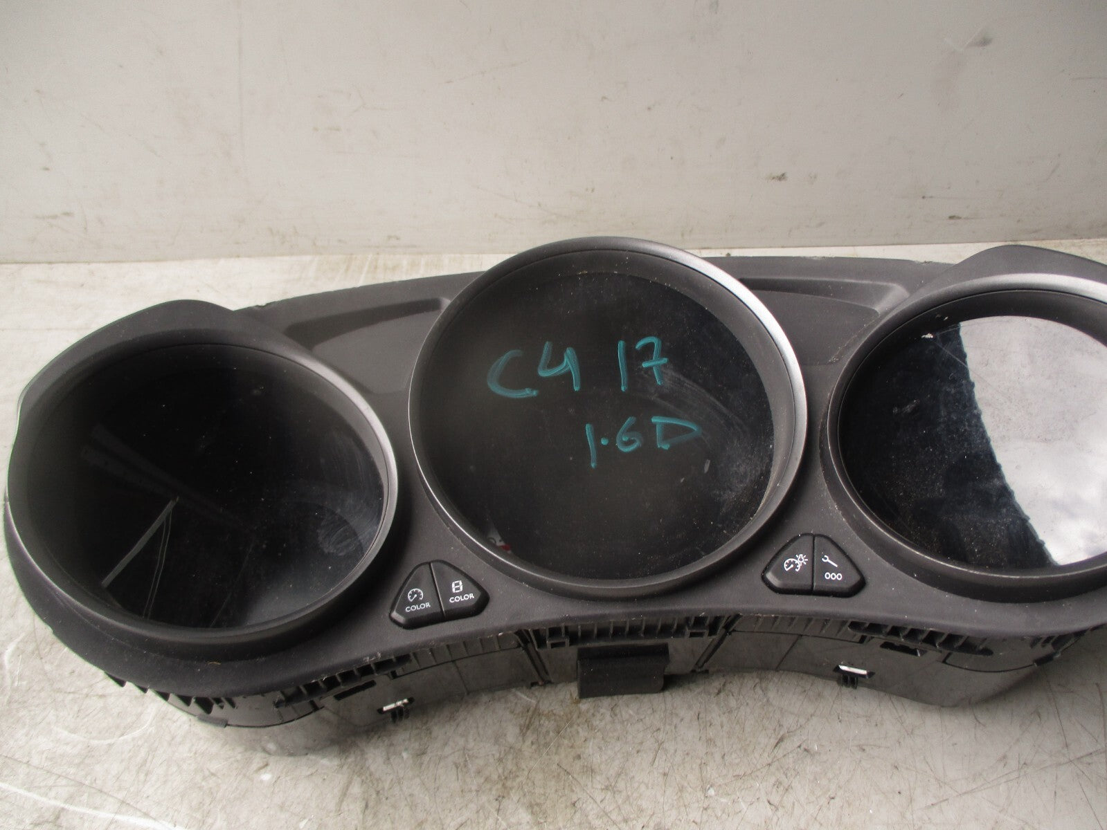 2017 CITROEN C4 MK2 1.6 DIESEL SPEEDO SPEEDOMETER INSTRUMENT CLUSTER A2C80528400